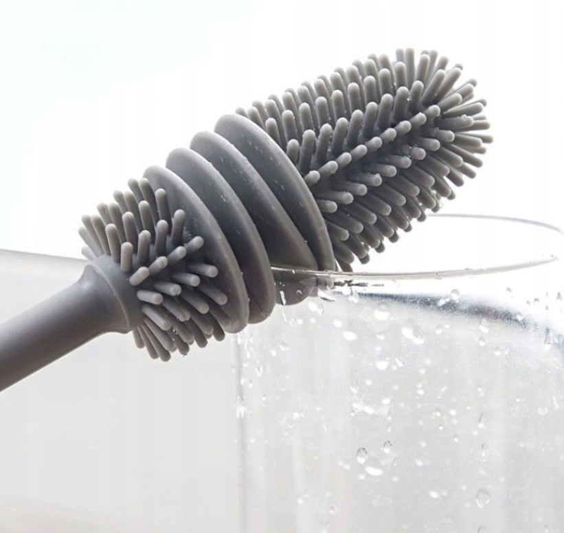 DŁUGA SZCZOTKA Z GĄBKĄ MYJKA DO MYCIA BUTELEK SZKLANEK DLA DZIECI Rodzaj szczotka