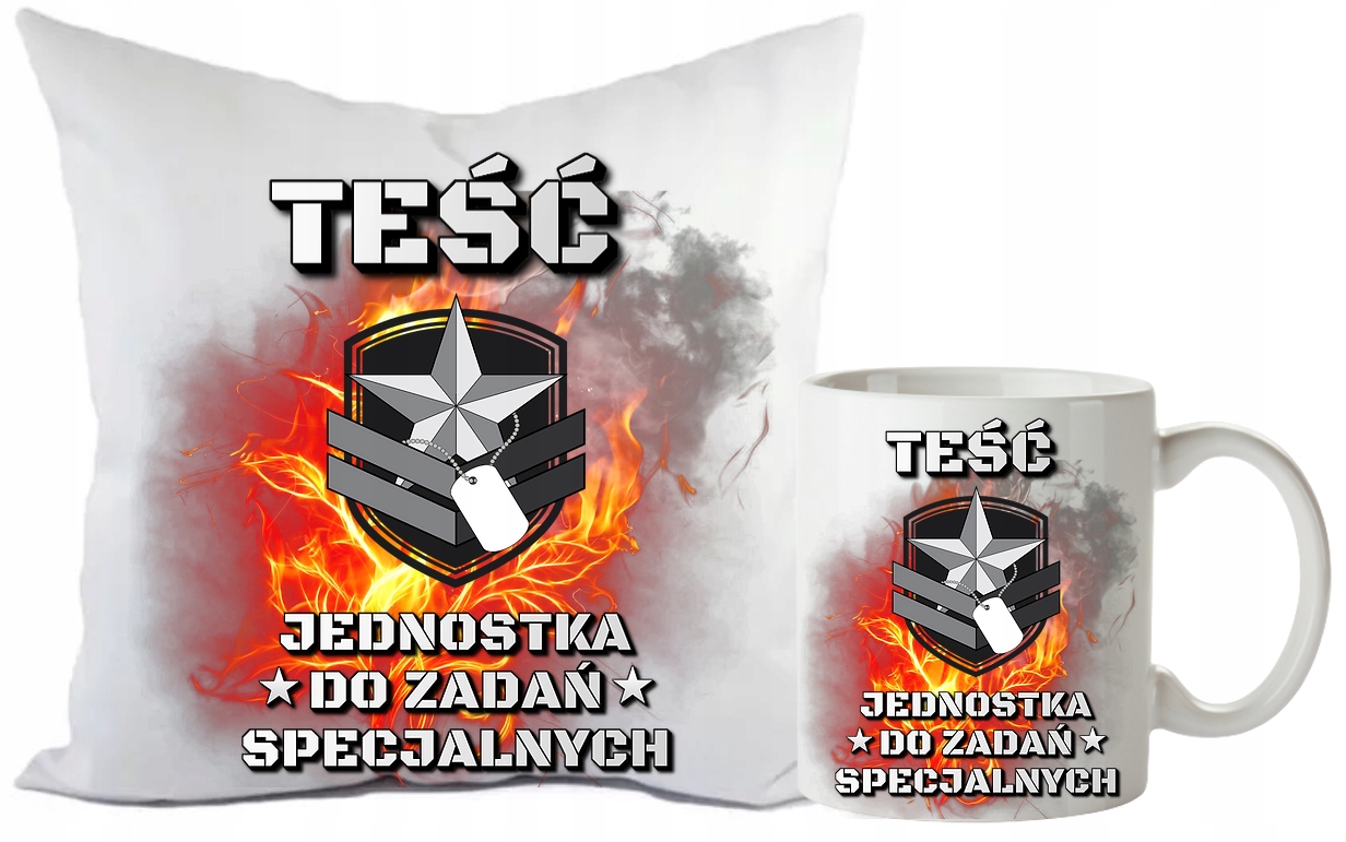 

Zestaw Poduszka Kubek Dla Teścia