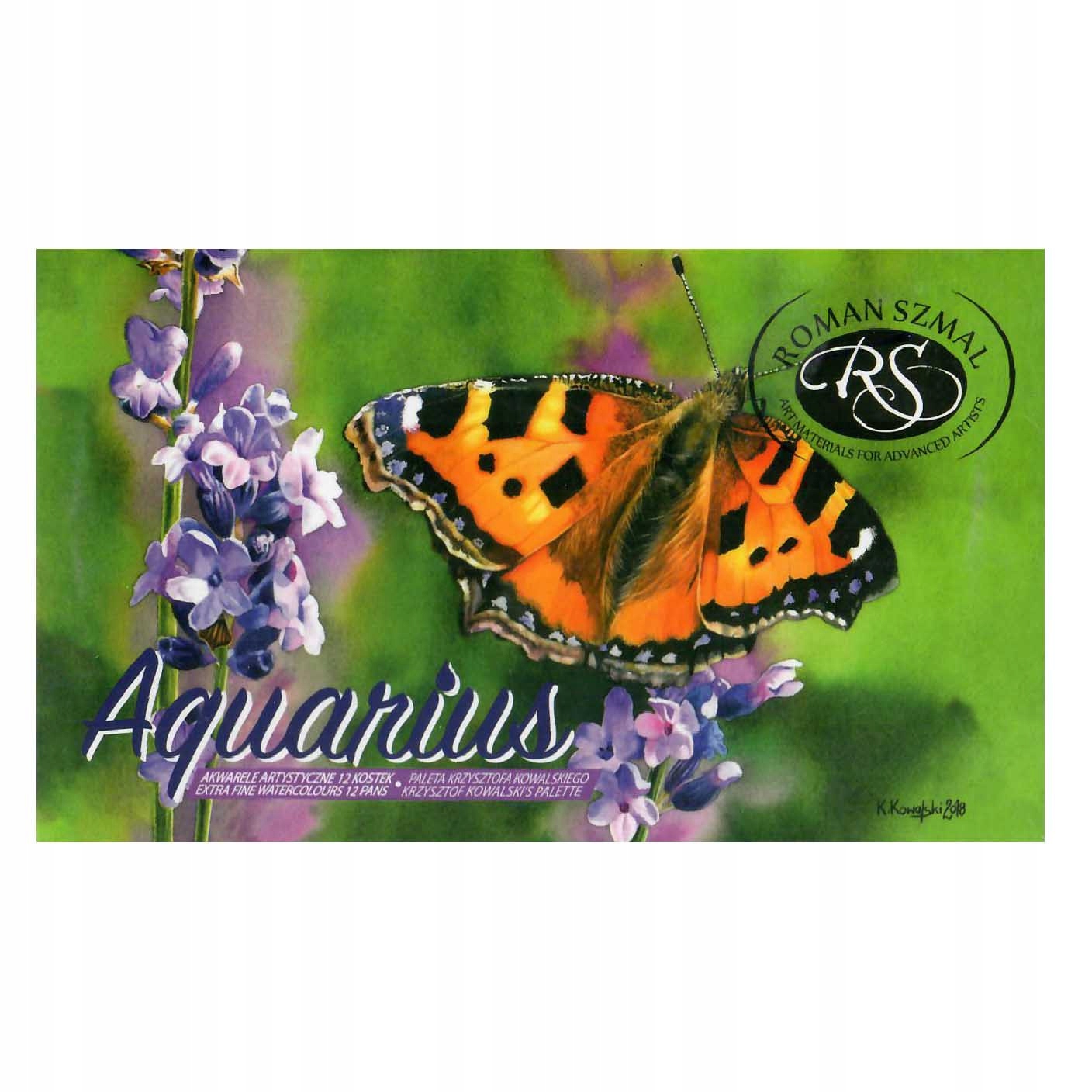 Akvarelové barvy Akvarely Aquarius Kryštof Kowalski Roman Szmal 12 kol