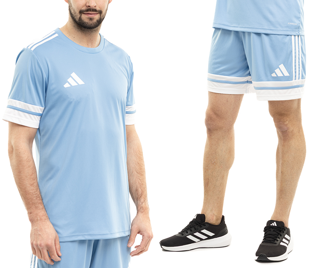 Sportovní oblečení adidas Squadra 25 Komplet Pánské tričko Kraťasy vel. S