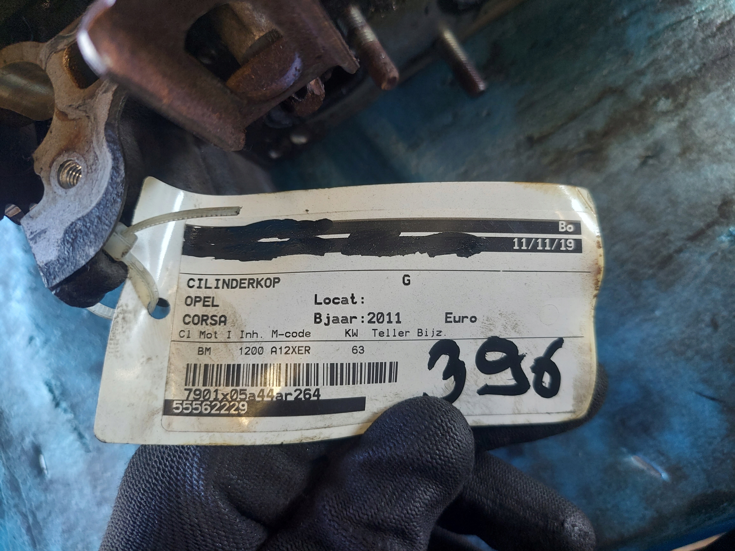 TESTATA OPEL CORSA D 1.2 16V A12XER