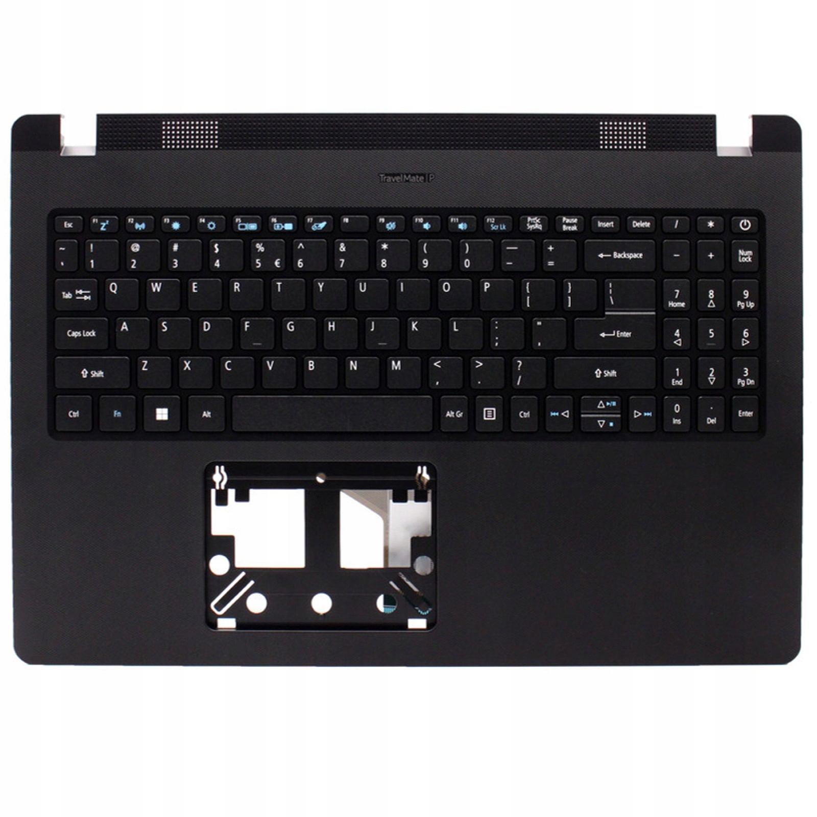 Palmrest s klávesnicí pro Acer Travelmate P215-52 P215-52G Černý Us Qwerty