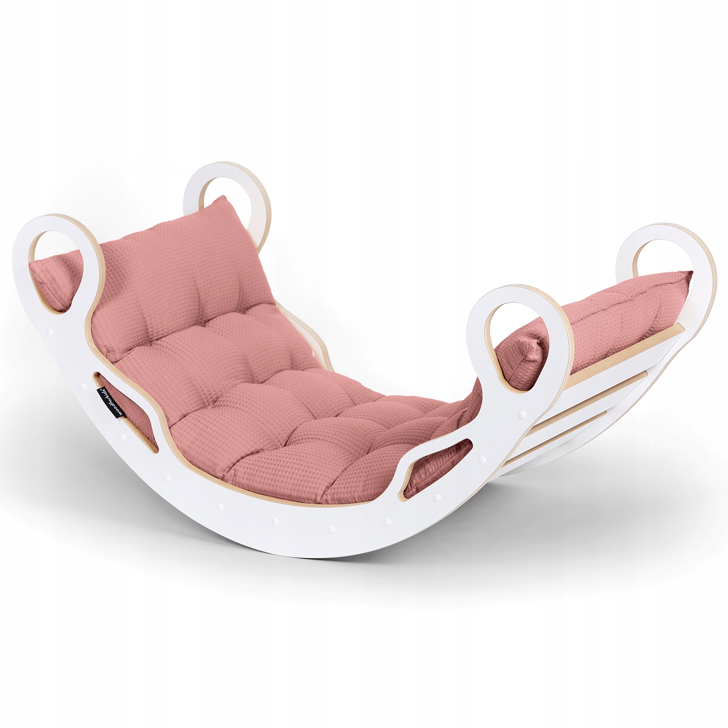 Bujak dla dzieci biały z poduszką - MEGA XL Marka Wood for kids