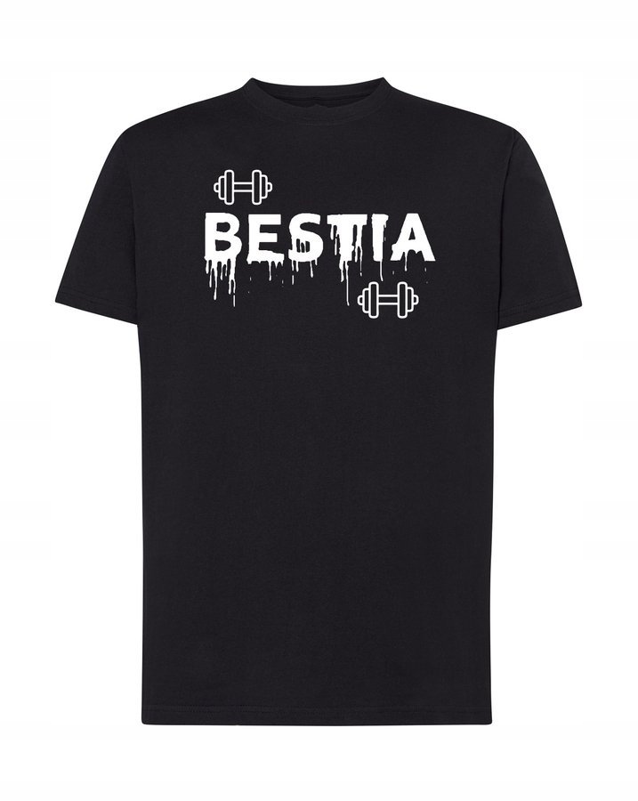 

Koszulka męska Siłownia - Bestia, czarna 3XL