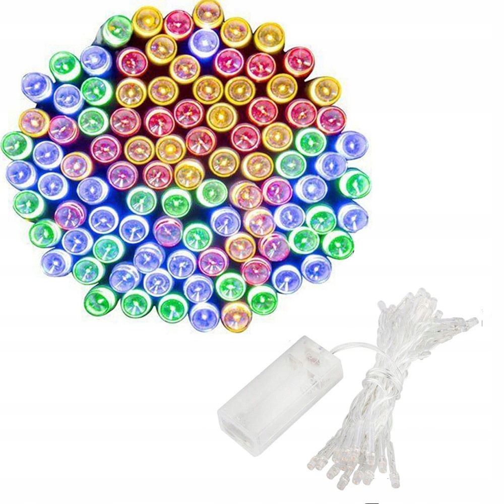 

Lampki Choinkowe 20 Led na Baterie 2xAA 2,5m IP4