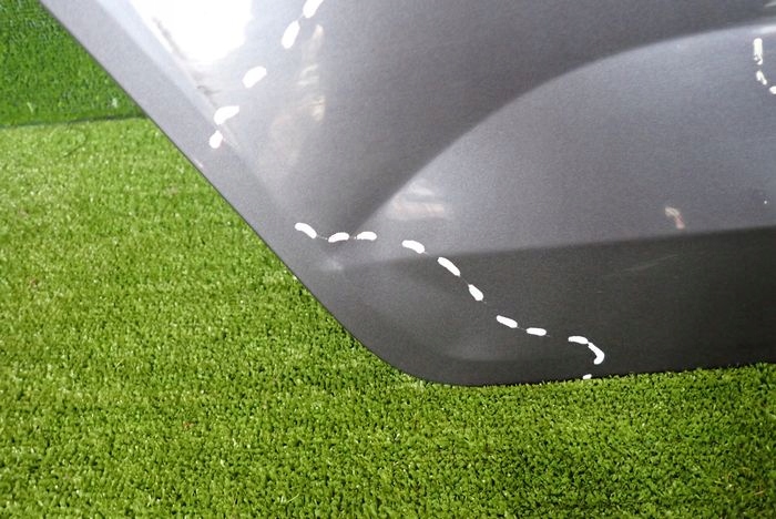 VW POLO 2G 17- Tür rechts hinten heck