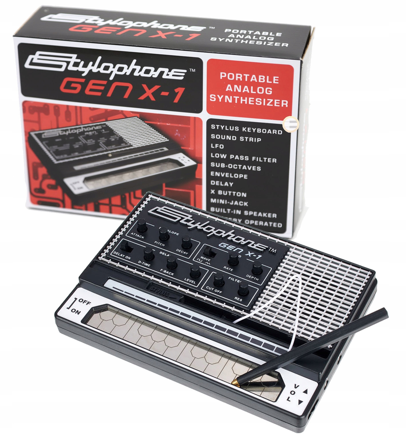 Stylophone Gen X-1 kieszonkowy syntezator na baterie