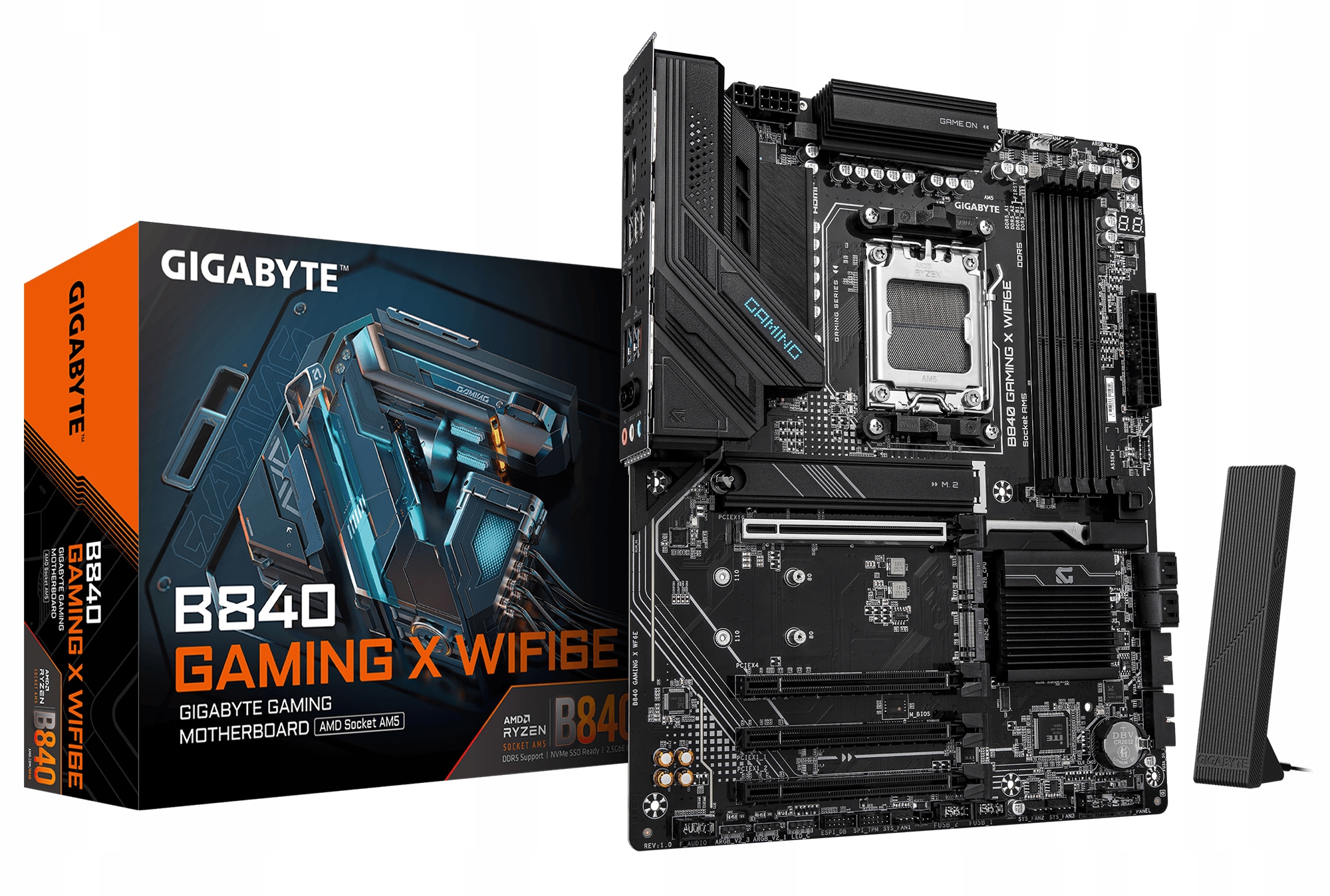 Základná doska Atx Gigabyte B840 Gaming X WF6E AM5