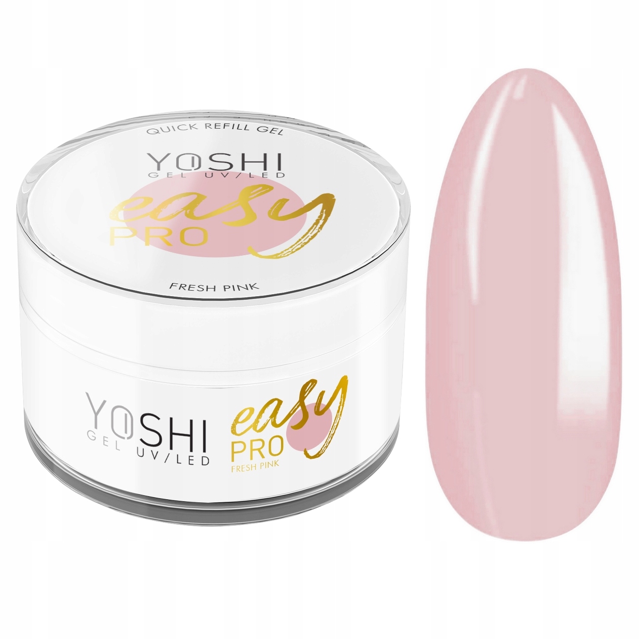 Yoshi Gel Easy Pro Stavební Fresh Pink 50 ml