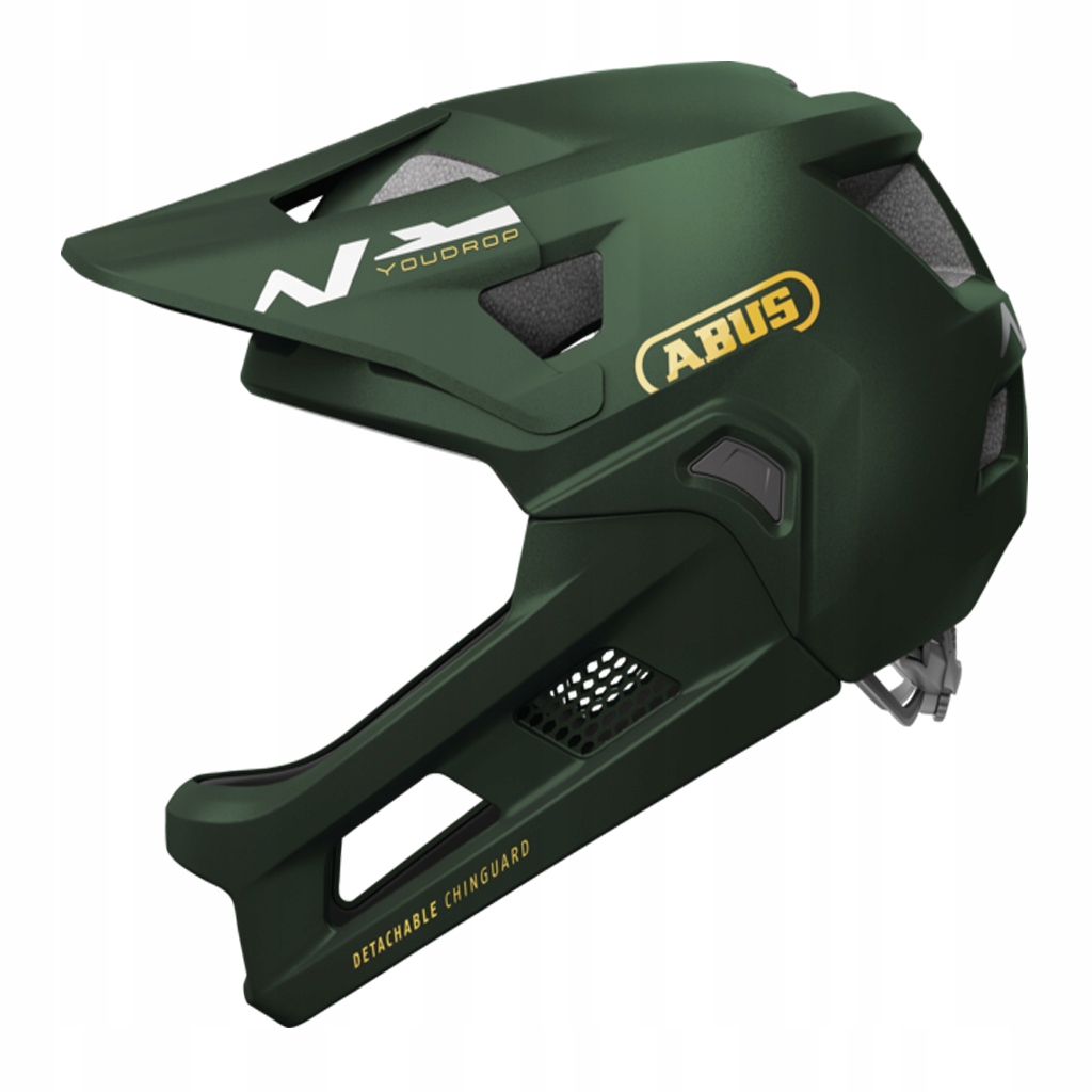 Cyklistická helma Abus YouDrop Ff Zelená vel. S (48-55 cm)
