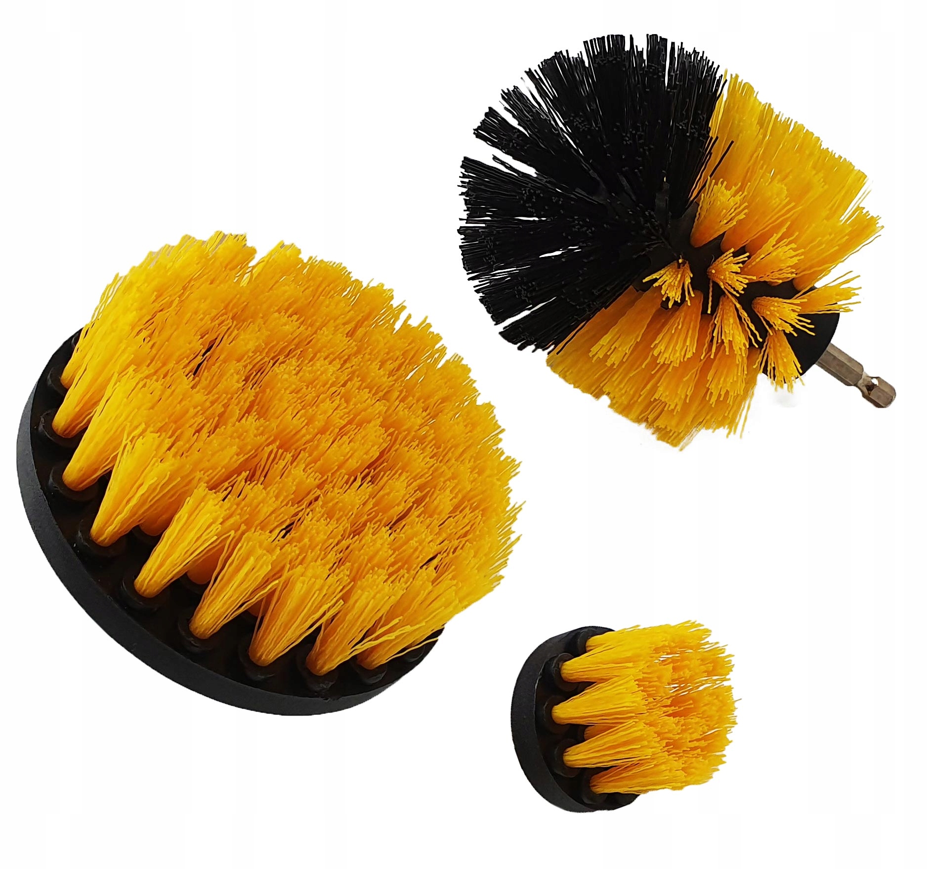 SZCZOTKI CZYSZCZĄCE NA WIERTARKĘ 1/4 3 x SZCZOTKA