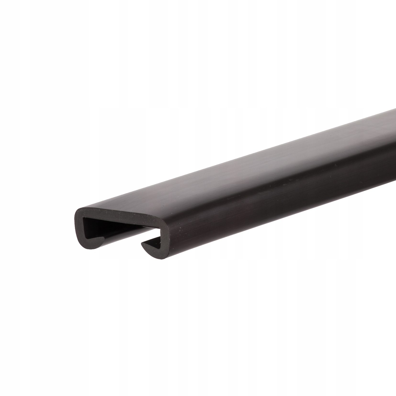 Pvc zábradlie Premium, zábradlie 40x8 mm čierne