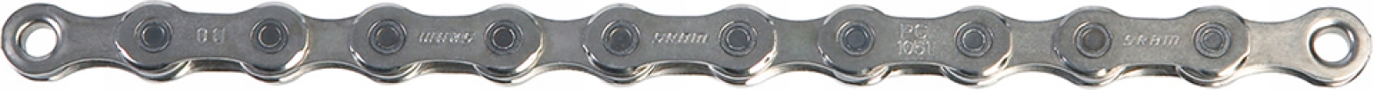 Řetěz Sram 1051 stříbrný 126 článků 10-řadý