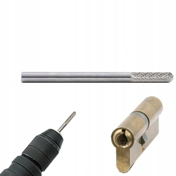 Vrták Do Vložek Fréza Na Vrtání 6 x 120 mm Ze Slinutého Karbidu