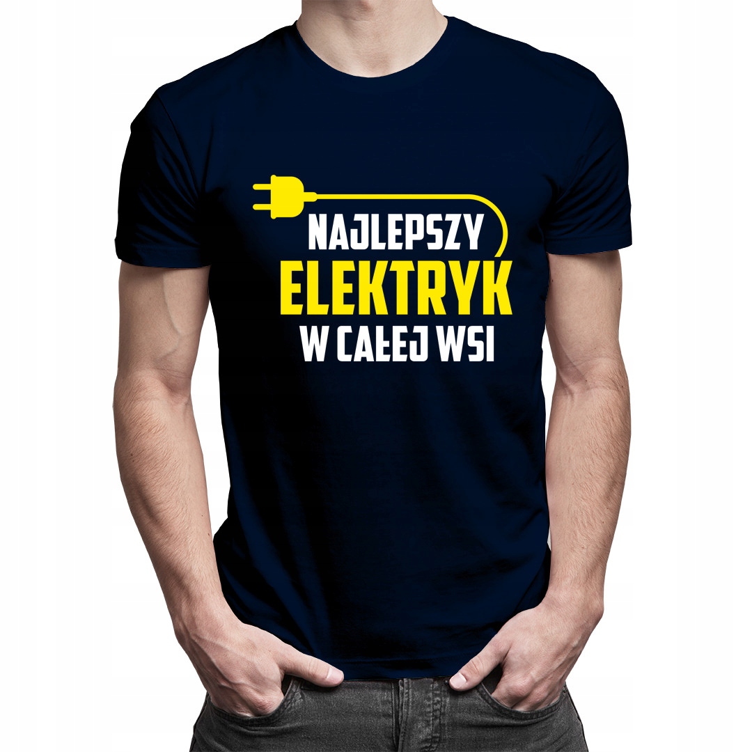 

Koszulka z super nadrukiem dla najlepszego elektry