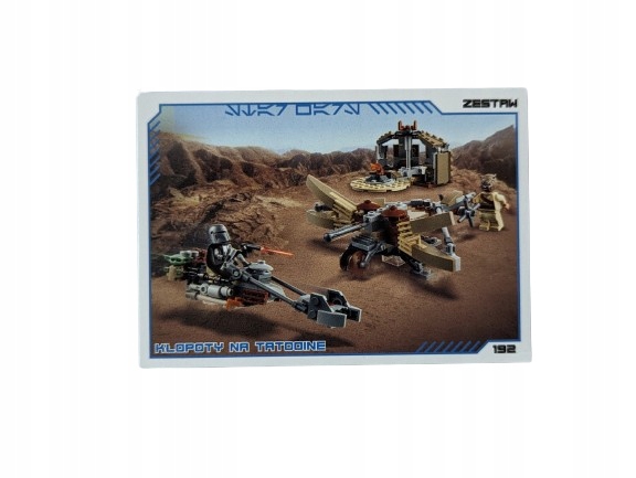 Karta Lego Star Wars Edycja Mocy Numer 192