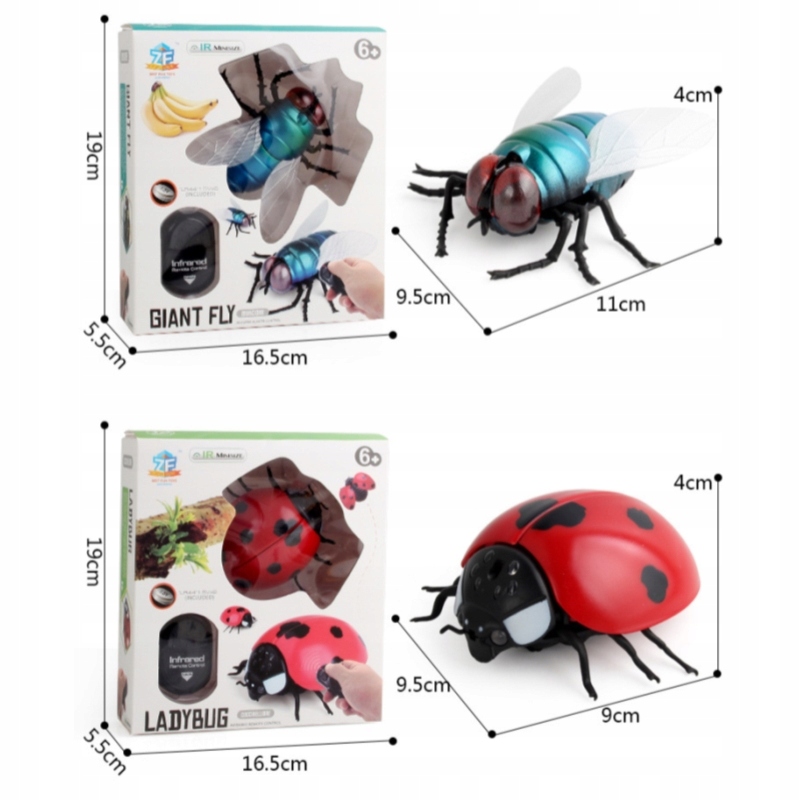 Infrared Remote Control Ladybug Fake Insect E Kod producenta hfrsjytk