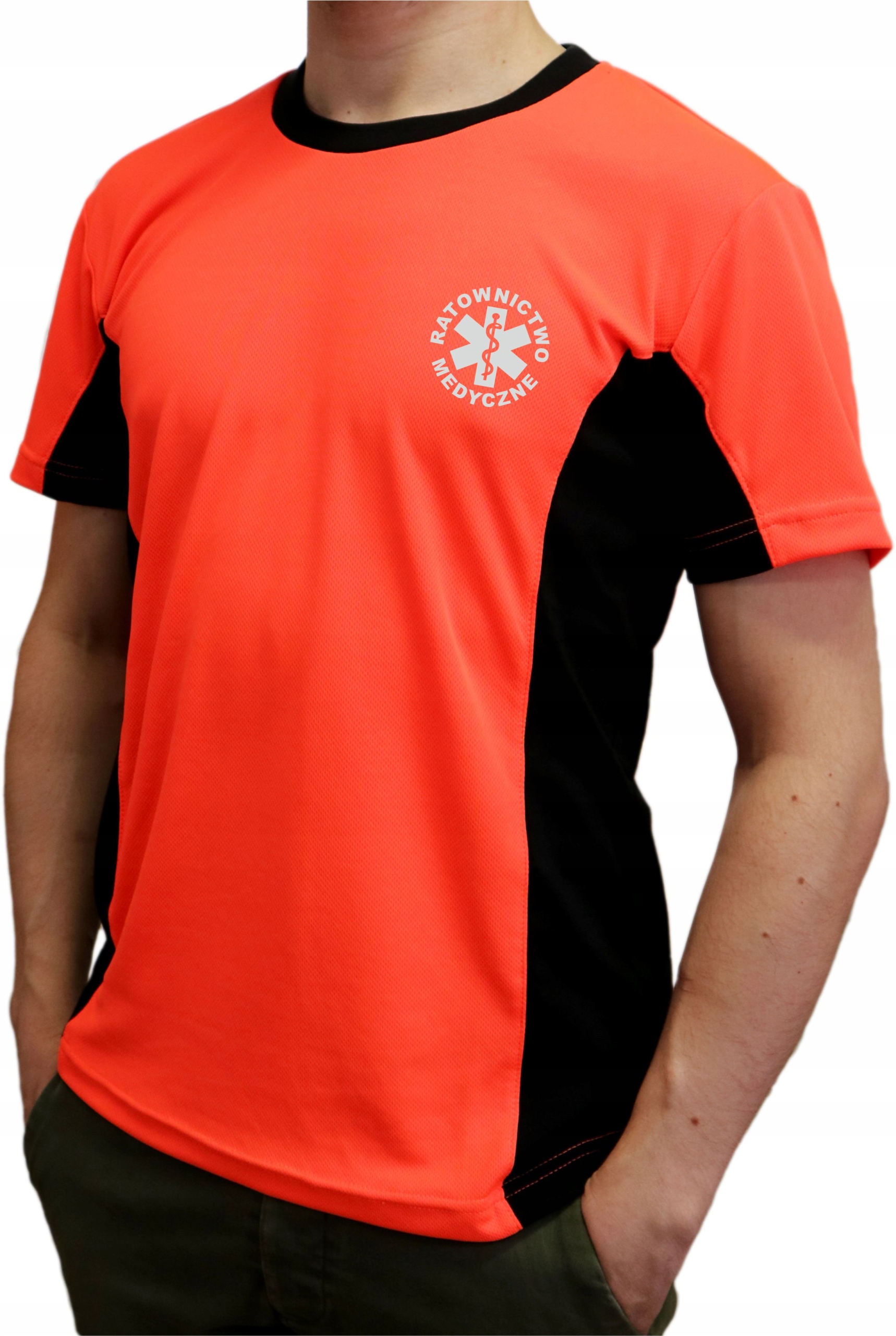 

Koszulka T-shirt Fluo Odblask Ratownictwo Med Xs