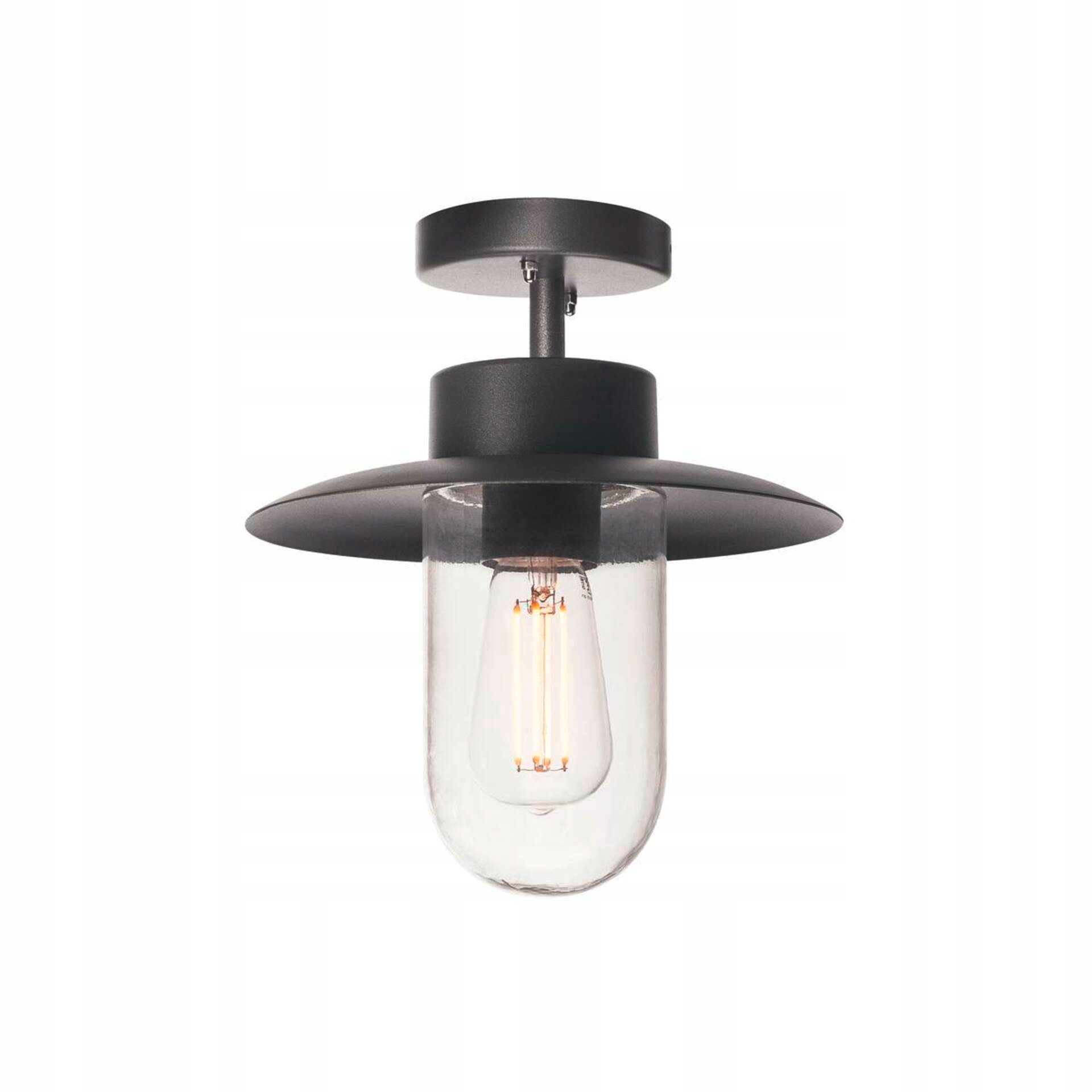 Slv Big White Molat, outdoor stropné svetlo, E27, antracit, max. 60W, IP44