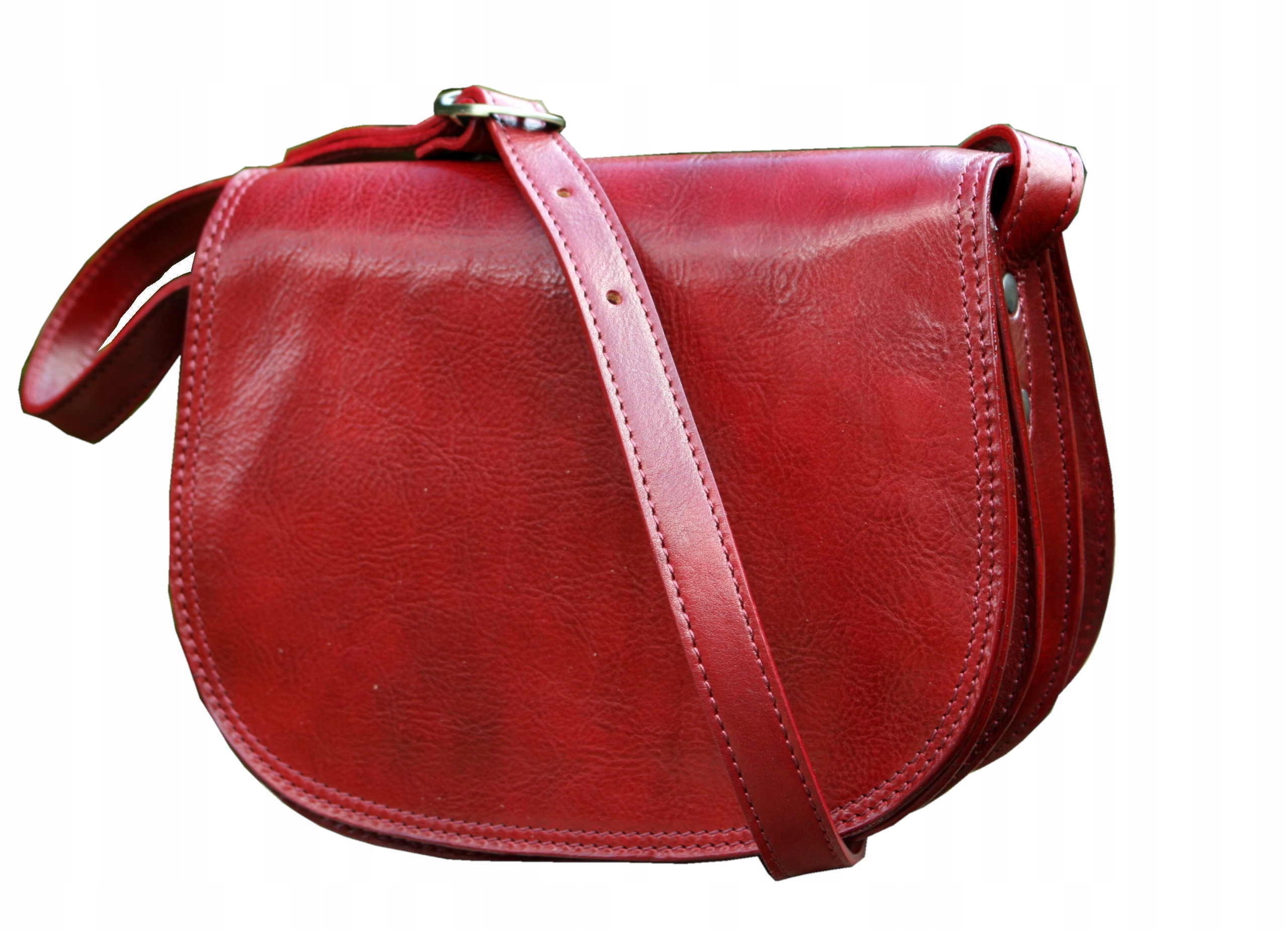 Dámská kožená kabelka italská velká kabelka přes rameno 8 barev vintage