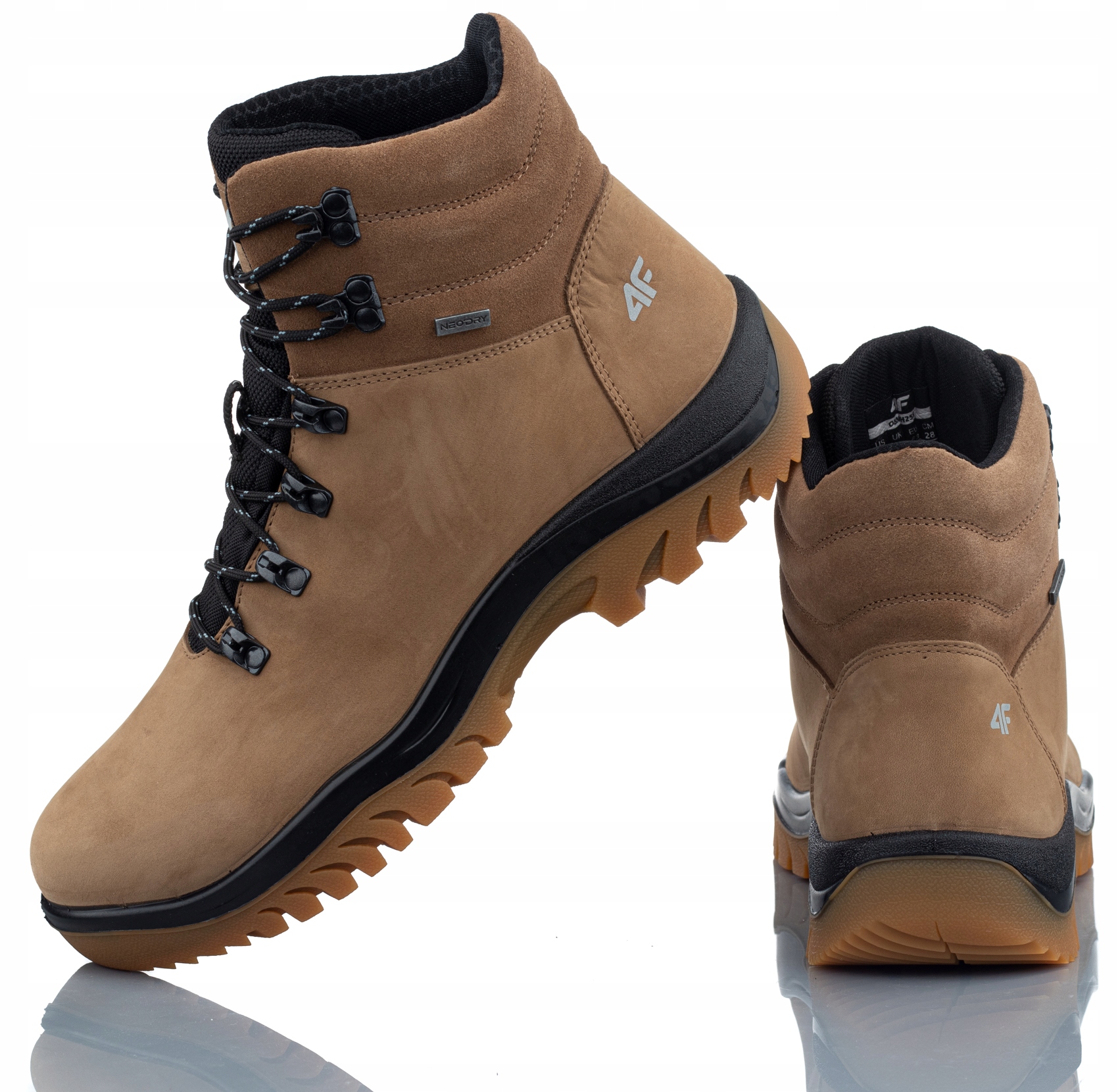 

Buty 4F Trekkingowe OBMH255 44S Brązowe Skóra R-44