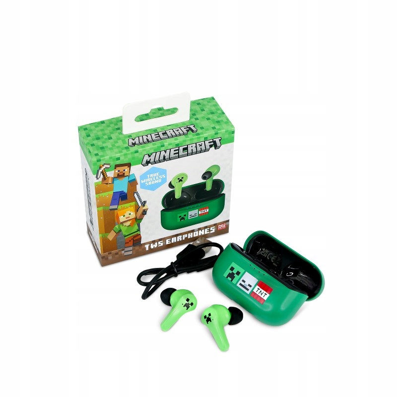 Sluchátka Tws Ikony Minecraftu