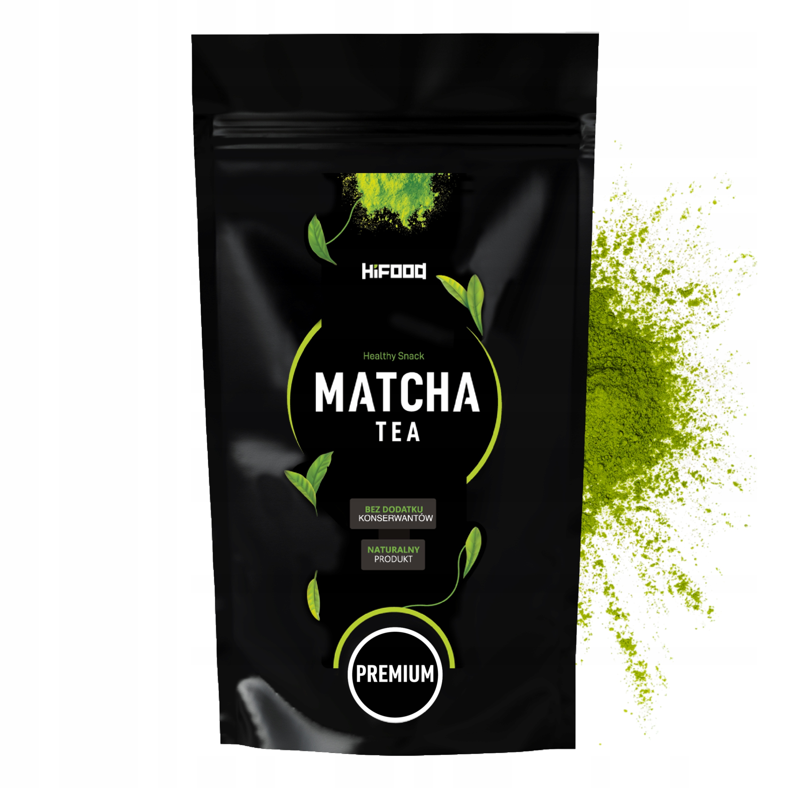 MATCHA TEA ZIELONA HERBATA 500g Codzienna w Proszku do Latte HiFOOD