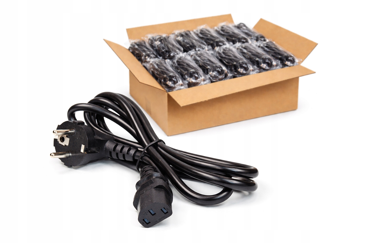 Napájecí Kabel C13 230V 1.5M pro Pc Monitor Tiskárny Síťový 100 Kusů