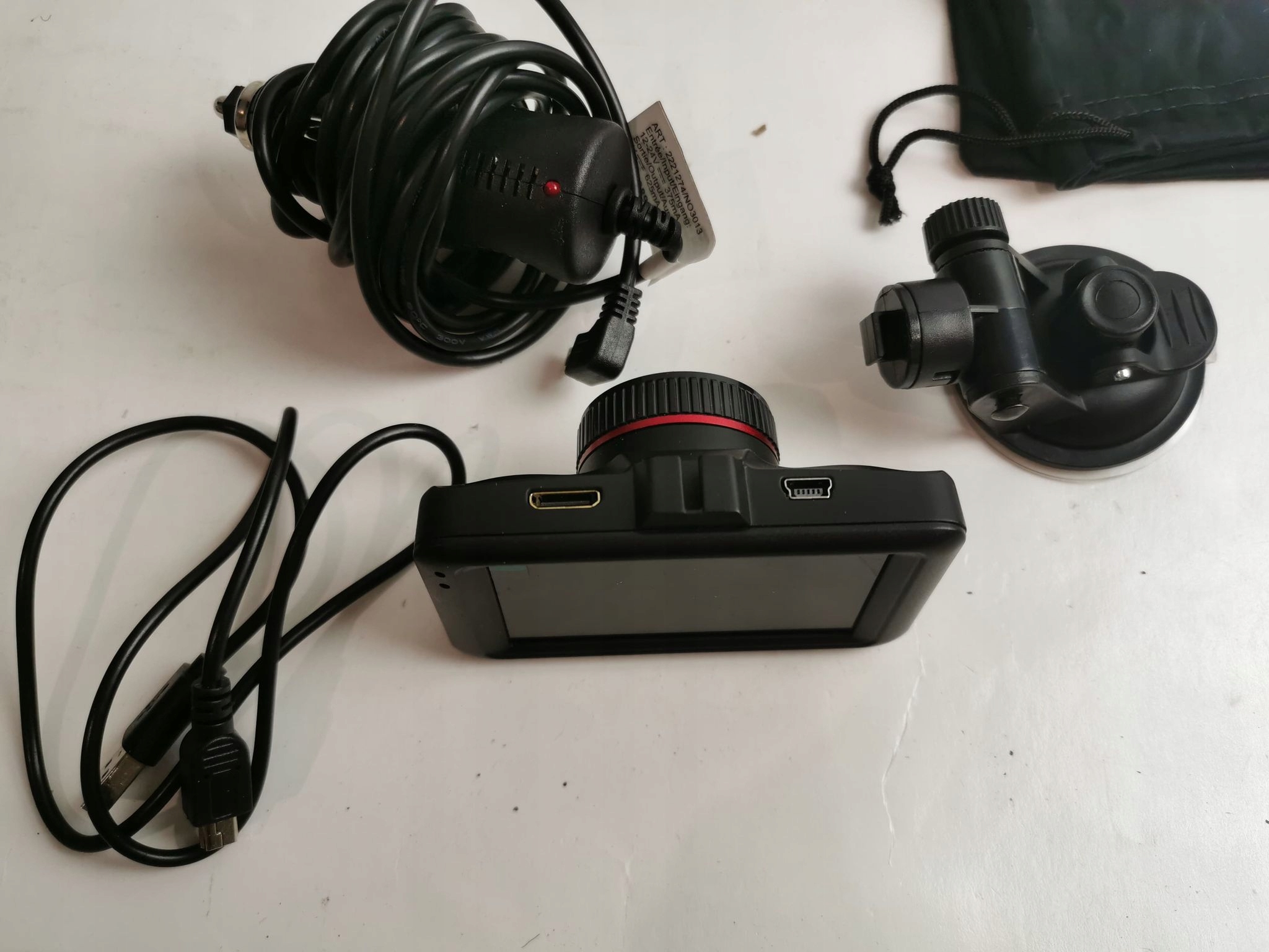 Kamerka kamera samochodowa Norauto 140 stopni** Model 1080P