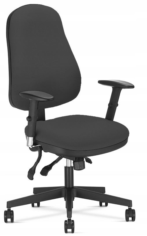 Fotel Biurowy Obrotowy Offix R15 Grafit Nowy Styl