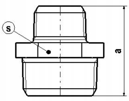 NYPEL REDUKCYJNY OCYNKOWANY 3/4x1/2 Typ kształtka