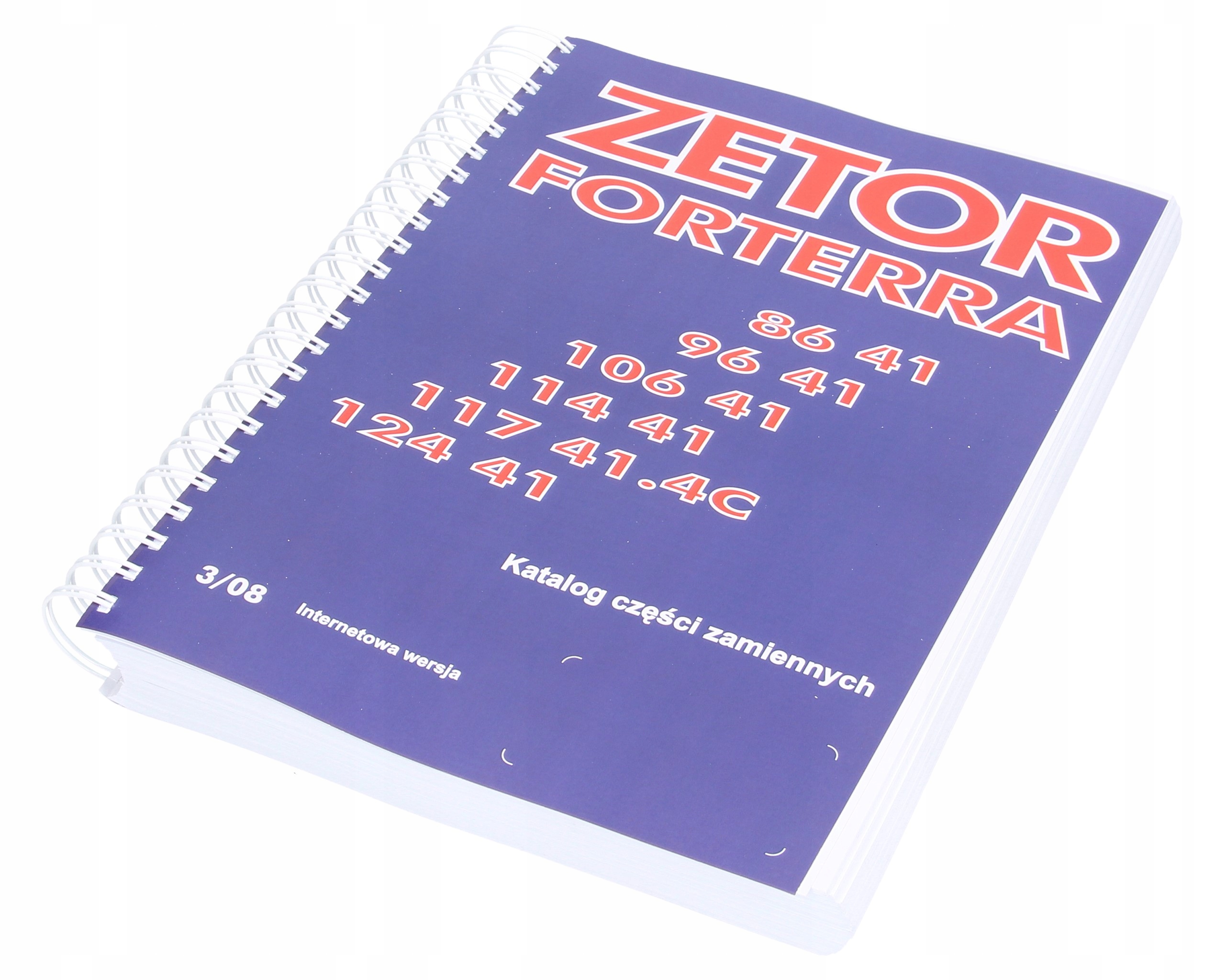 katalog náhradních dílů Zetor Forterra 8641-12441