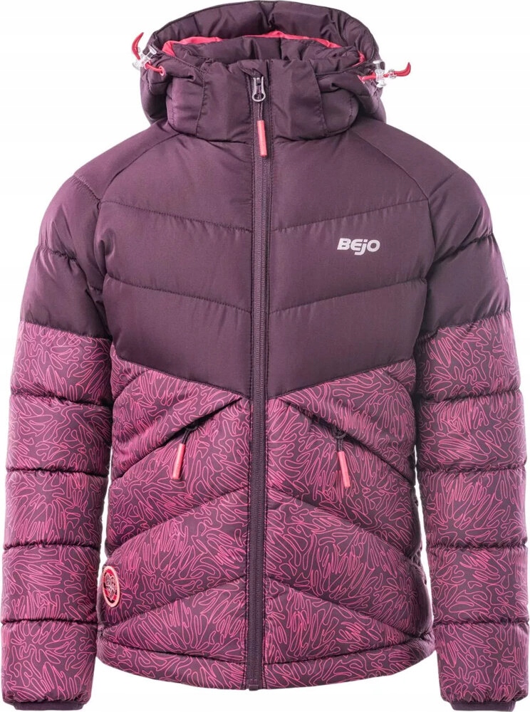 Dětská Zimní Bunda S Prošívanou Povrchovou Úpravou Dwr Bejo Baldey II Kdg Velikost 128