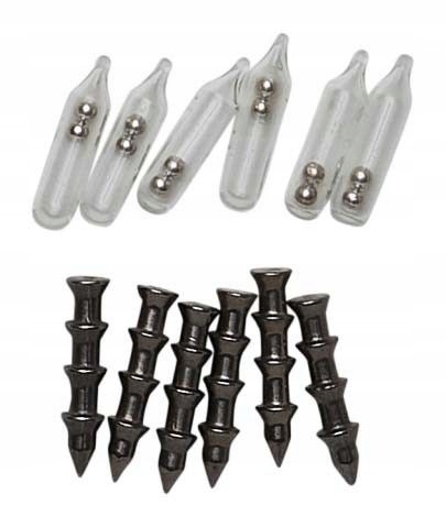 Zestaw grzechotek i szpilek Savage Gear 12szt
