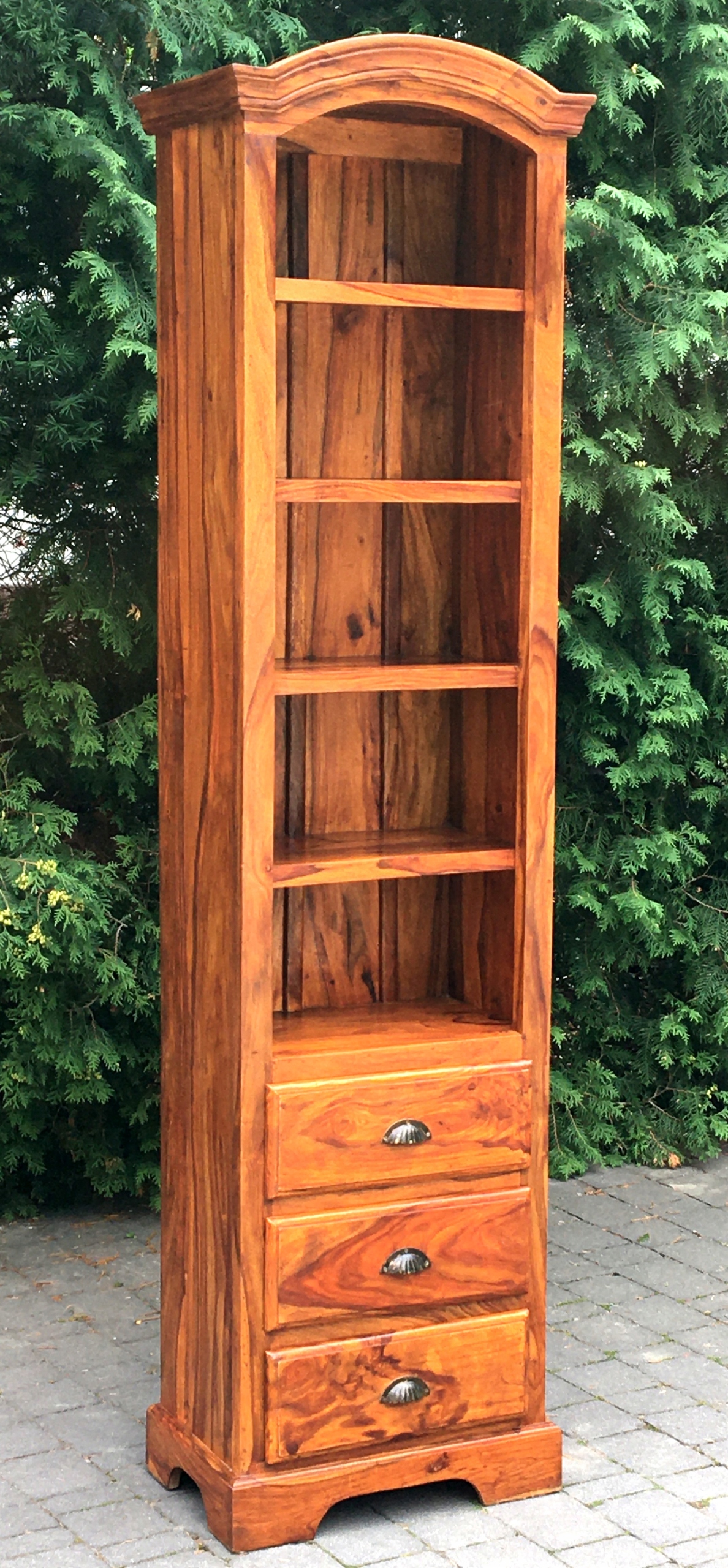 Regał Biblioteczka Słupek h 210 Meble Kolonialne