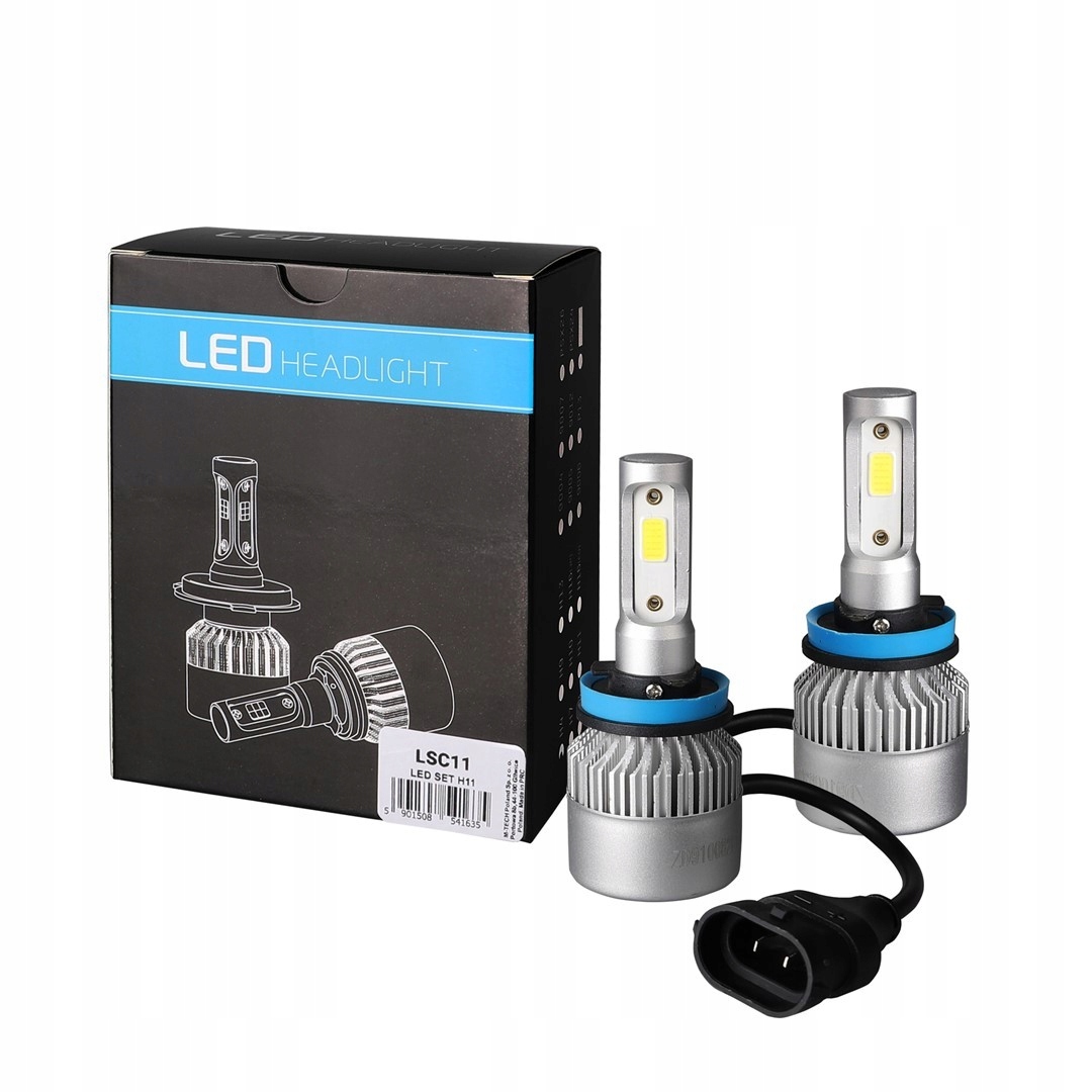 

Żarówki Led Set Zestaw H11 80W Canbus 6500K