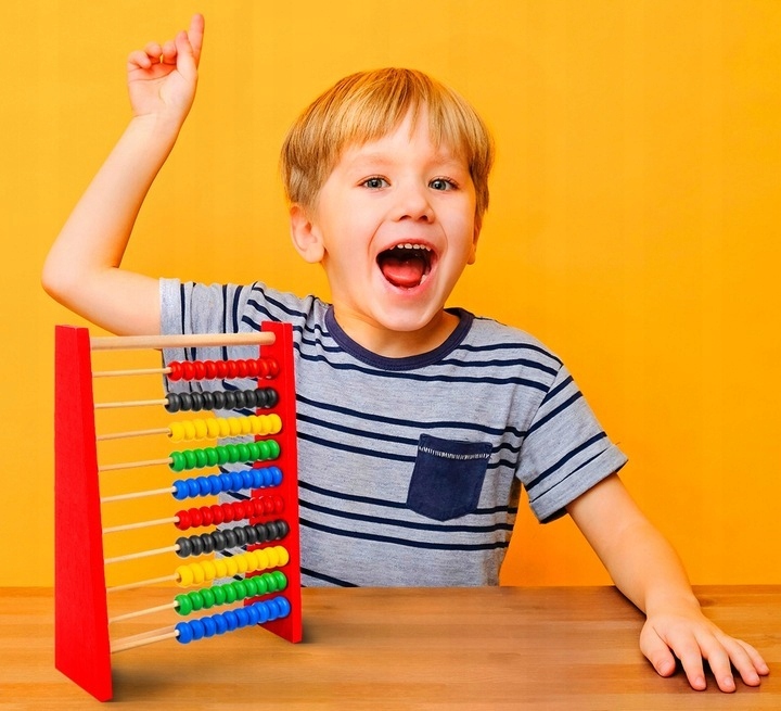 LICZYDŁO SZKOLNE DREWNIANE MONTESSORI DO NAUKI Kod producenta 11414