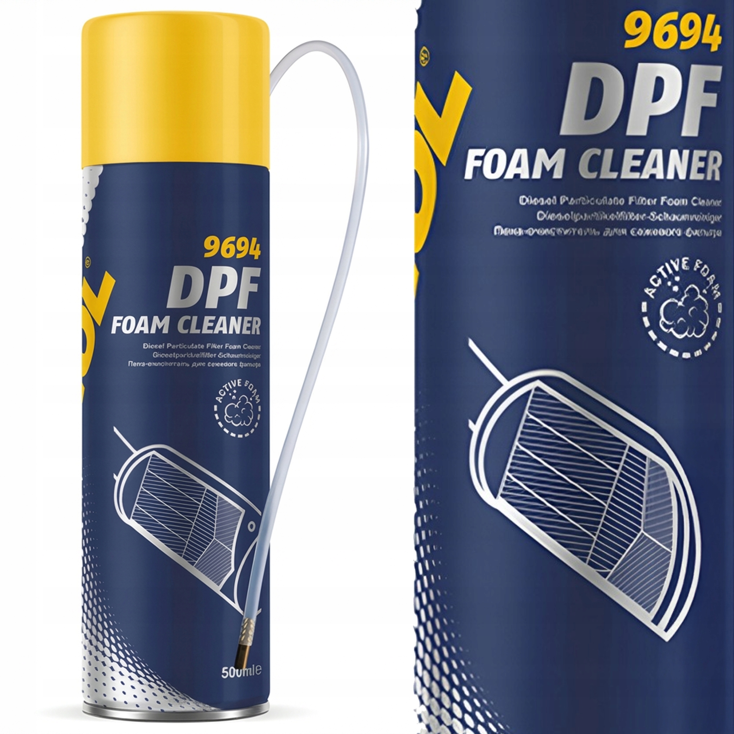 Środek Do Czyszczenia Filtra Dpf Bez Demontażu Mannol 500ML Aplikator Rurka