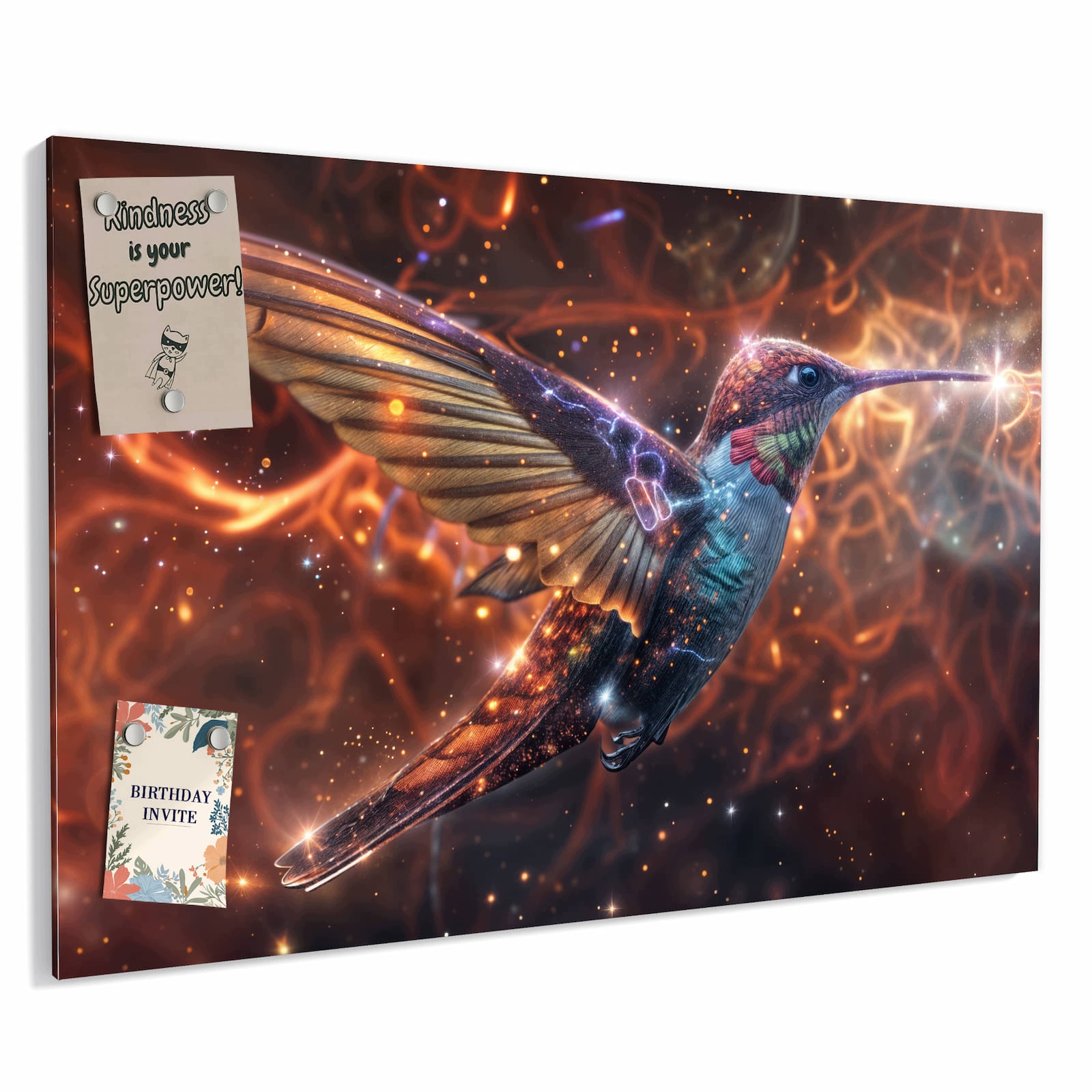 Magnetická tabule Migoczoucy Koliber 60 × 40 cm