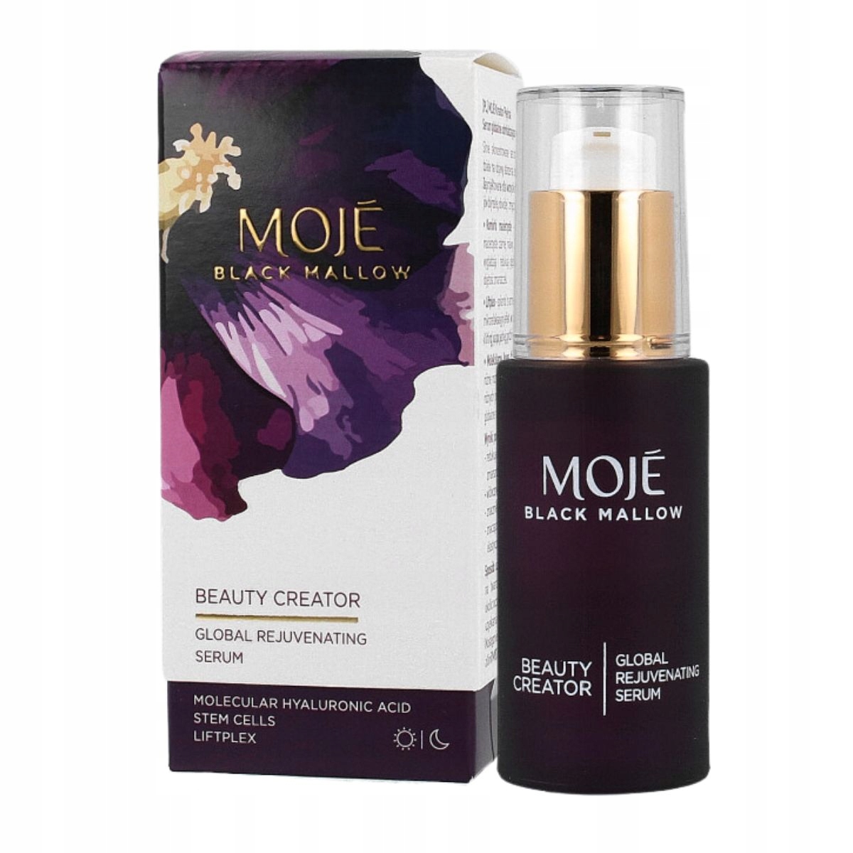 Mojé Black Mallow pleťové sérum proti stárnutí pleti 30 ml