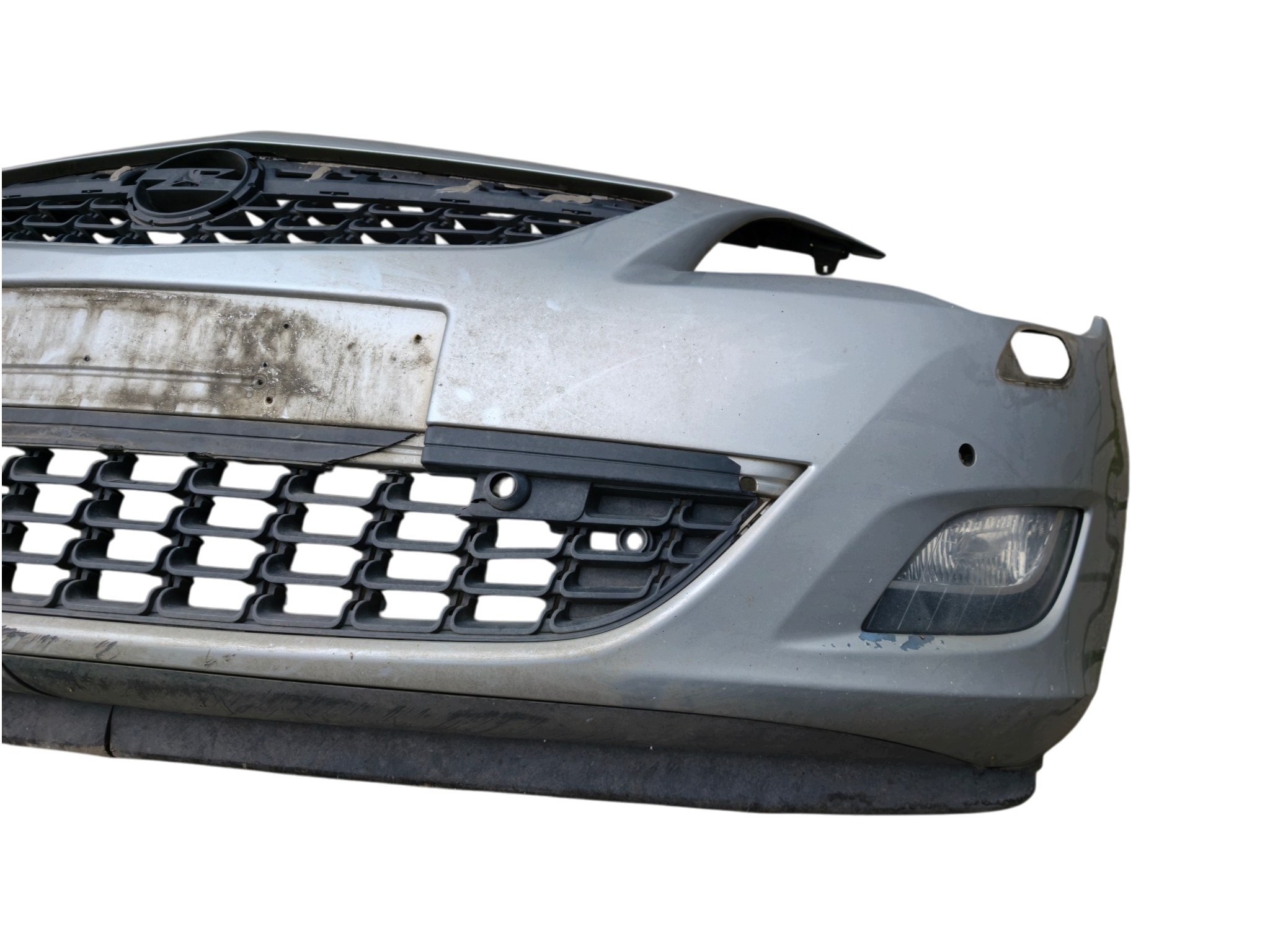 OPEL ASTRA J IV bumper front front SREBRNY 4XPDC Z176 original 13264403