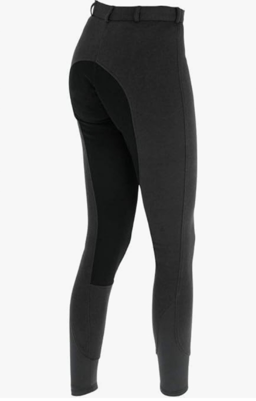 Spodnie jeździeckie Covalliero Economic Teens dziecięce 170 czarne