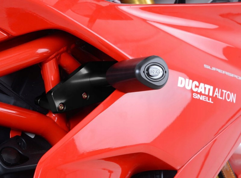 Padacie Protektory Aero Rg Racing Ducati Supersport (s) 17-20 Čierne
