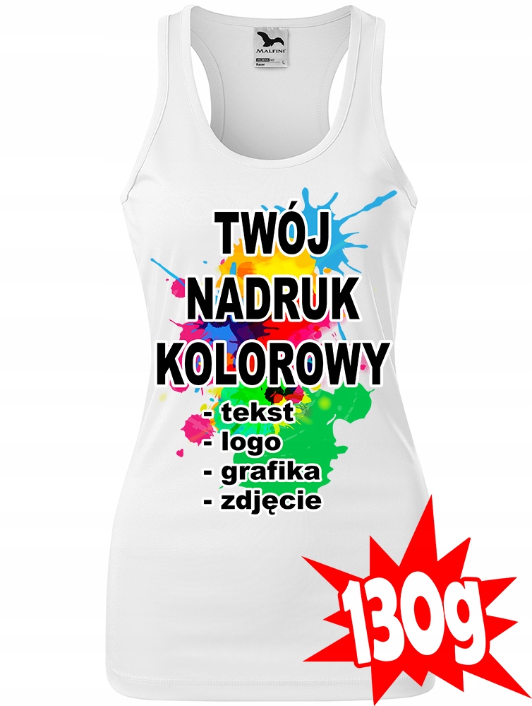 

Bokserka Koszulka Z Własnym Nadrukiem Race 2XL 00