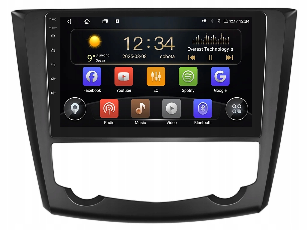 Isudar 2DIN autorádio T72-IEV66 Android, Renault Kadjar