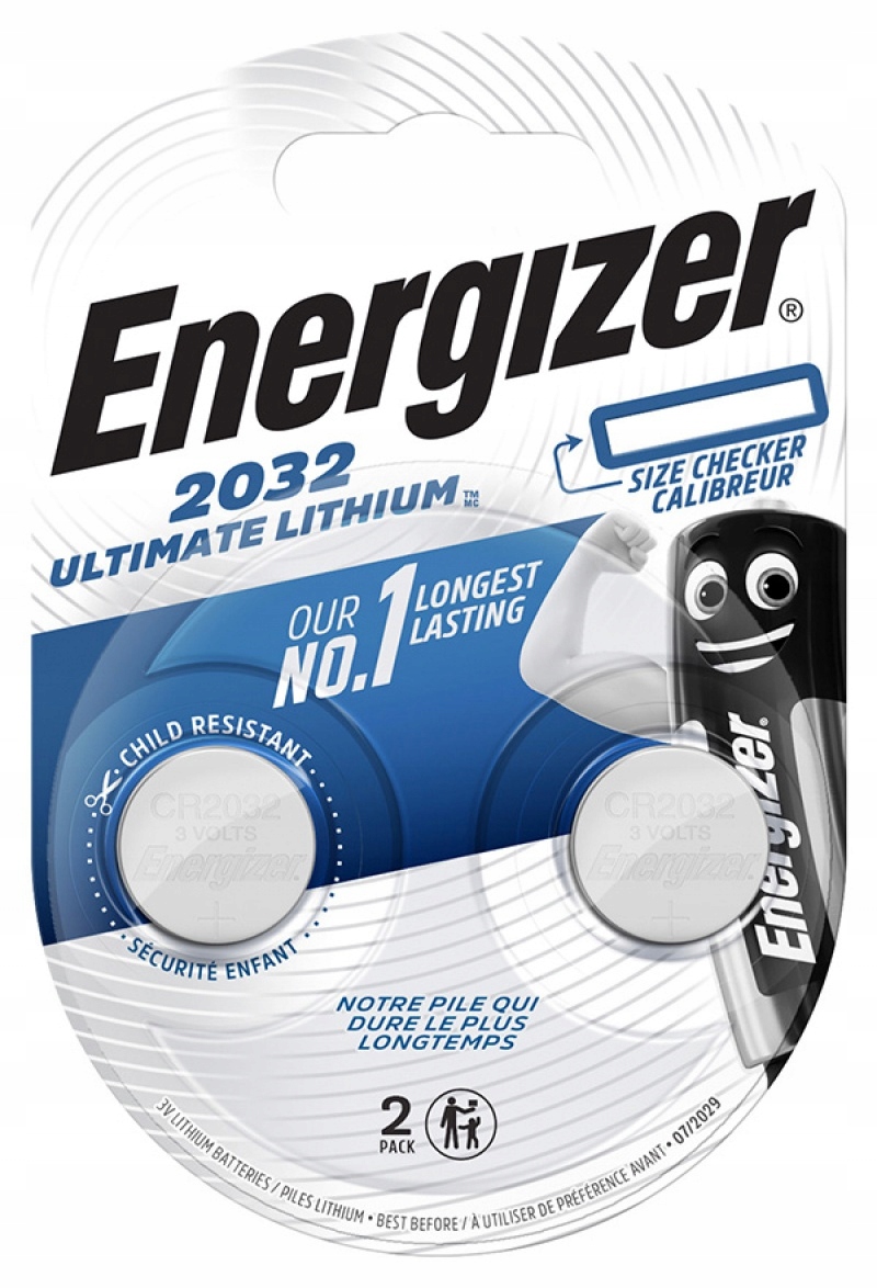 

Bateria Ultimate Lithium Coins CR2032 3V 2szt
