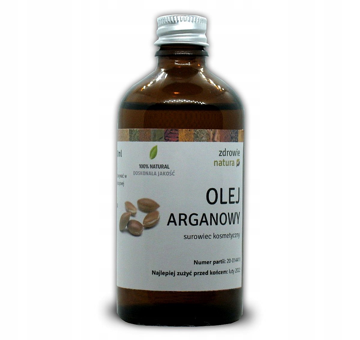 

Olej Arganowy 100ml Nierafinowany Zdrowie Natura