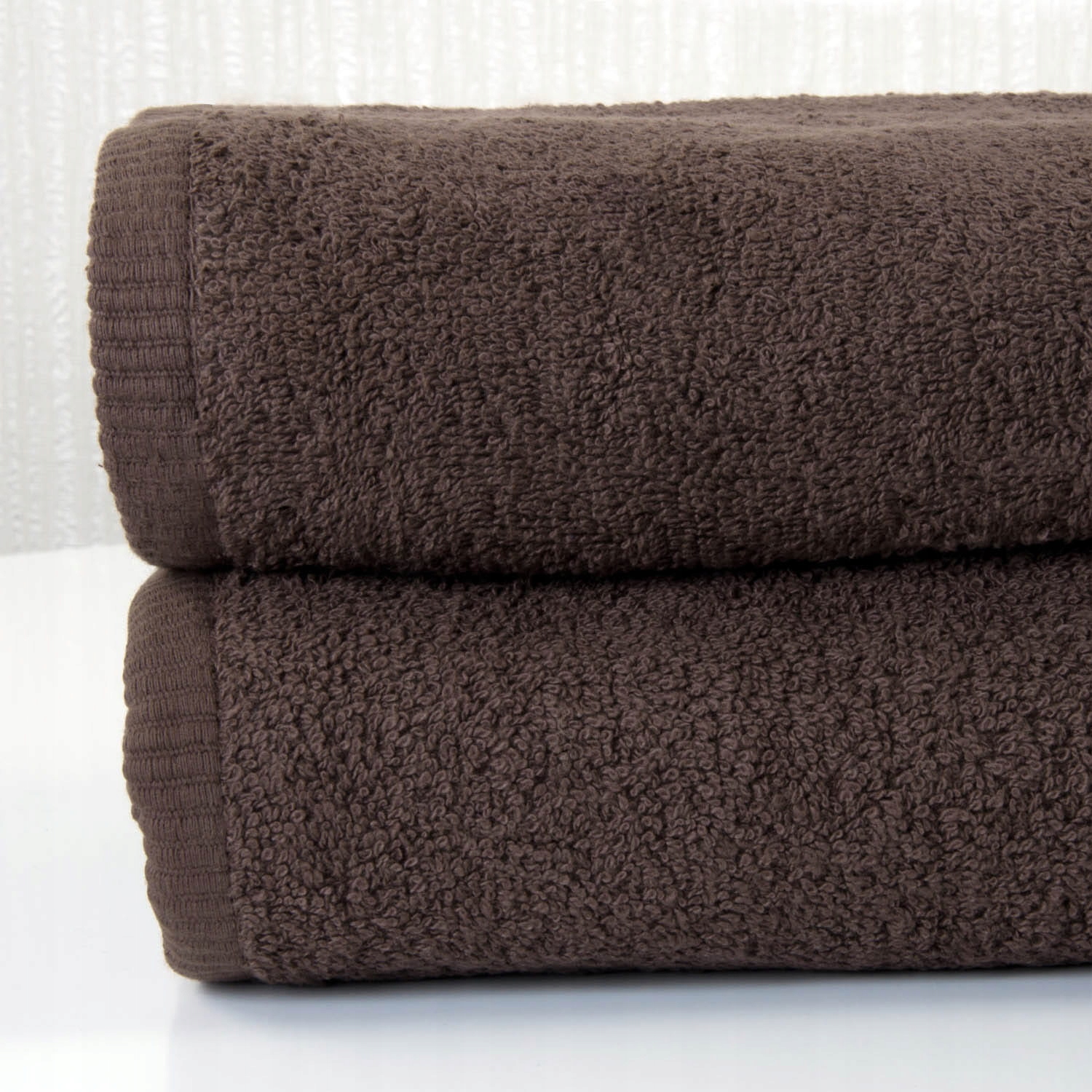 Komplet Ręczników 70x140 i 50x100 - 500g Brąz