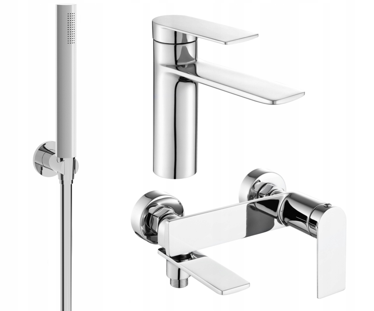 Mexen Zero R70 Zestaw Wannowy Bateria Chrom