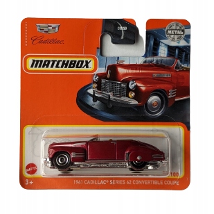 

Matchbox 1941 Cadillac Series 62 Convertible Coupe